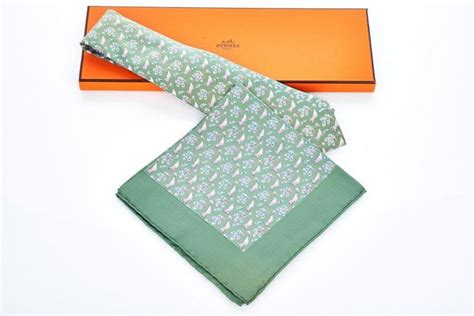 Hermes ties and pocket squares